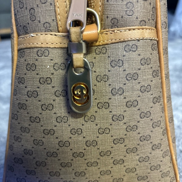 1985 GUCCI MICROGUCCISSIMA 2 WAY SHOULDER BAG - Picture 3 of 9